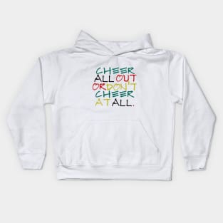 Cheer All Out Kids Hoodie